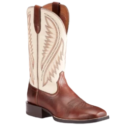Ariat® Men's Sport Stonewall Native Cream Brown Western Boots 10023145