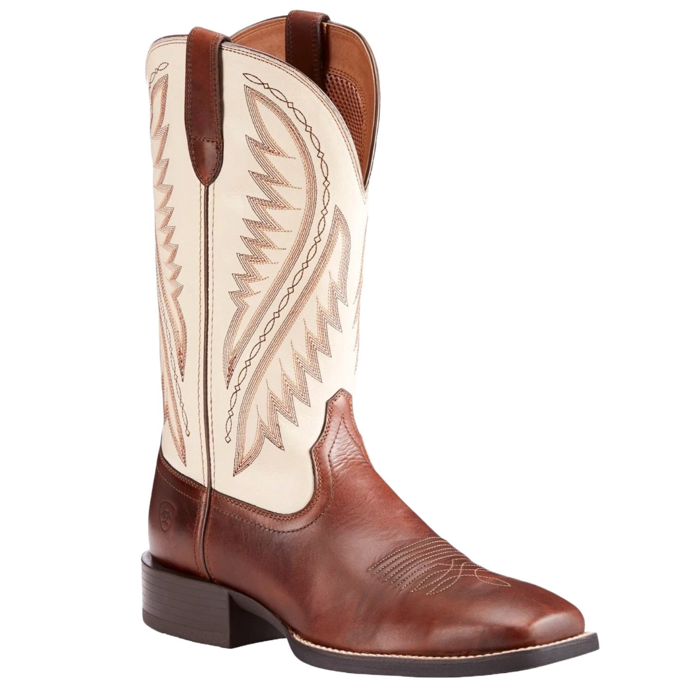 Ariat® Men's Sport Stonewall Native Cream Brown Western Boots 10023145 3 Ariat® Men's Sport Stonewall Native Cream Brown Western Boots 10023145