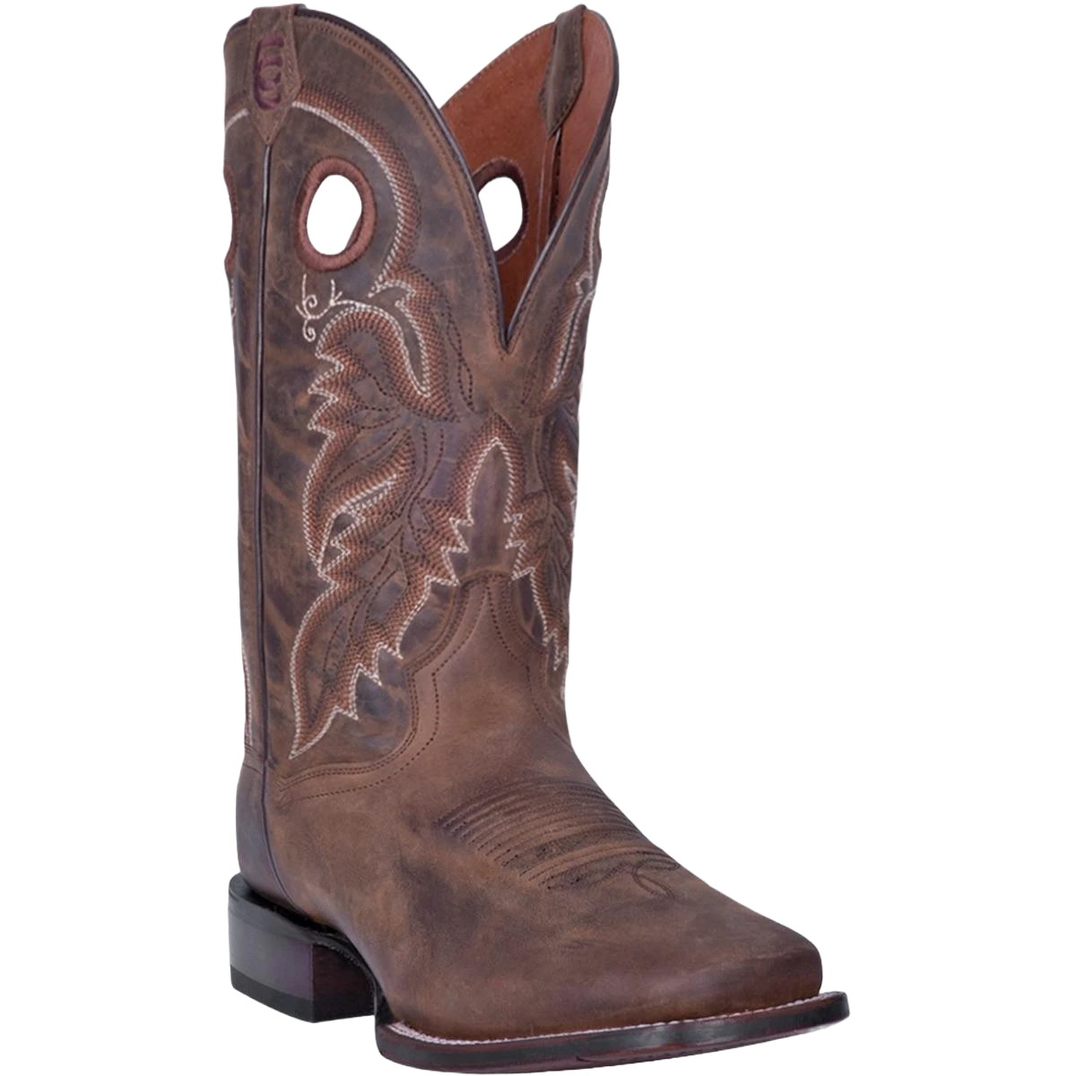 Dan Post Men's Abram Tan Square Toe Western Boots DP4562 3 Dan Post Men's Abram Tan Square Toe Western Boots DP4562
