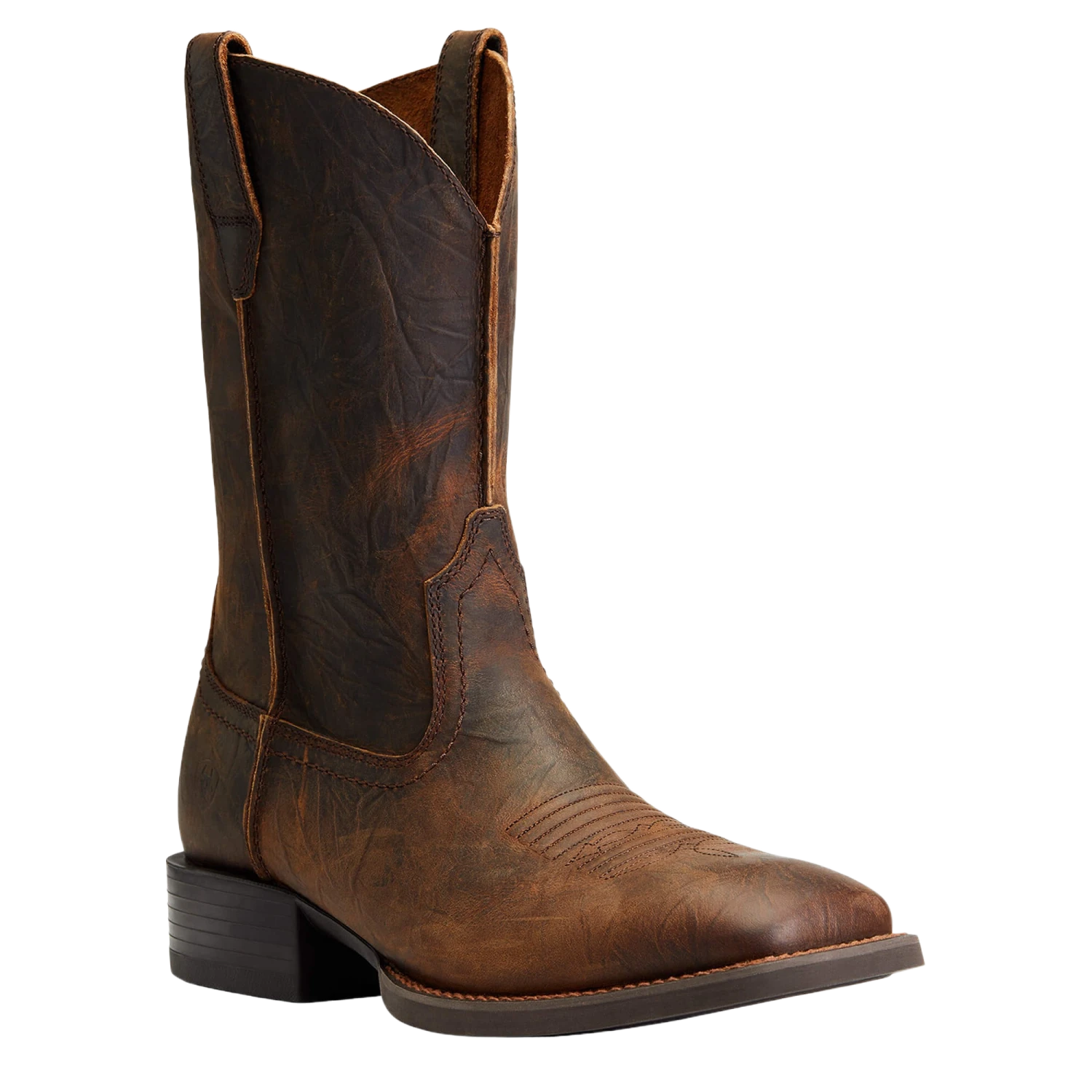 Ariat Men's Sport Rambler Bartop Brown Square Toe Boots 10042586 3 Ariat Men's Sport Rambler Bartop Brown Square Toe Boots 10042586