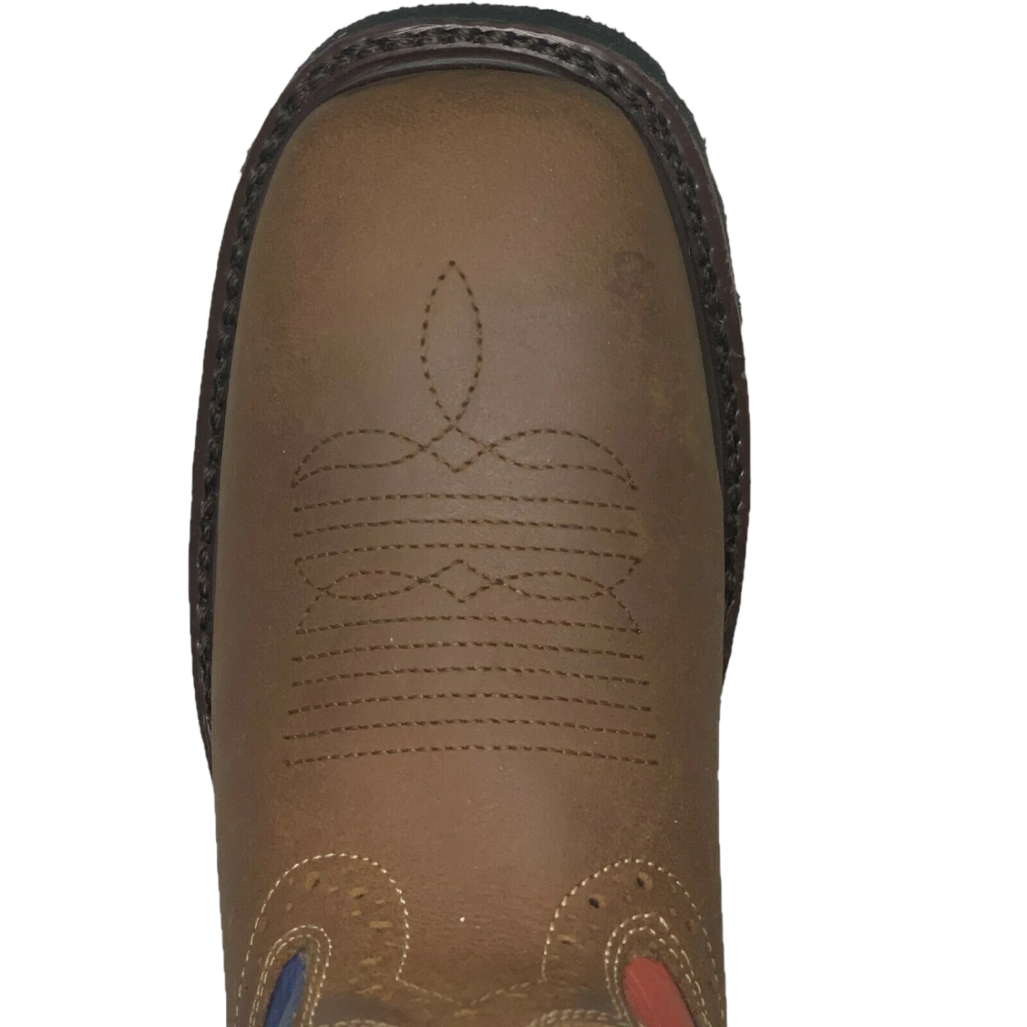 Cowtown Men's American Flag Soft Toe Work Boot CT-1001 4 Cowtown Men's American Flag Soft Toe Work Boot CT-1001 - Image 2