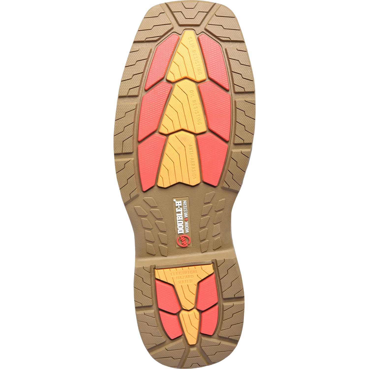 Double H® Phantom Rider Dino Golden Tan Square Toe Roper Boots DH5378 4 Double H® Phantom Rider Dino Golden Tan Square Toe Roper Boots DH5378 - Image 2