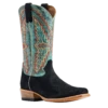 Ariat® Men's Futurity Showman Black Roughout & Roaring Turquoise Western Boots 10044498 -Ariat Myproject 2023 04 13T131627.559