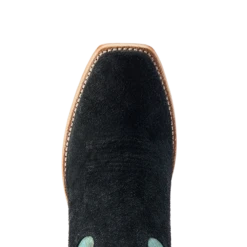 Ariat® Men's Futurity Showman Black Roughout & Roaring Turquoise Western Boots 10044498 -Ariat Myproject 2023 04 13T131635.802