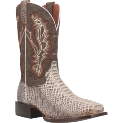 Dan Post Men's Brutus Snake Leather Brown Western Boots DP4917