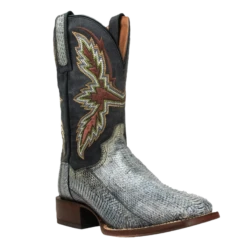 Dan Post® Men's Exotic Slyther Denim Watersnake Square Toe Boots DP4100