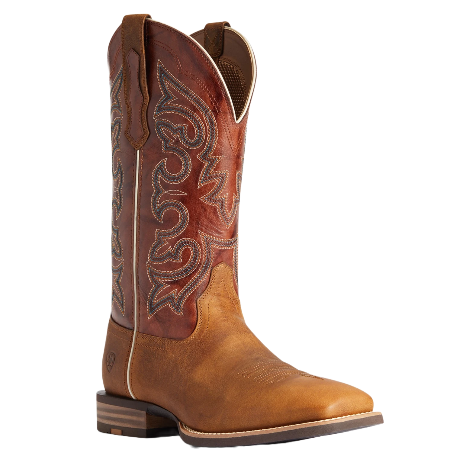 Ariat Men's Everlite Go Getter Brown & Rust Western Boots 10038369 3 Ariat Men's Everlite Go Getter Brown & Rust Western Boots 10038369