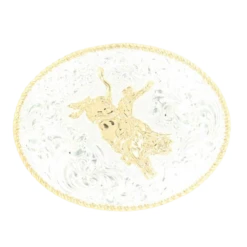 Crumrine®Rope Edge Bull Rider Belt Buckle C06150