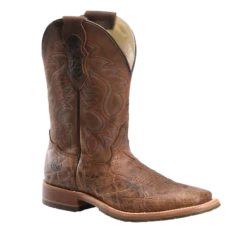 Double H® Men's Bregman 12" Wide Square Toe Brown Work Boots DH8645
