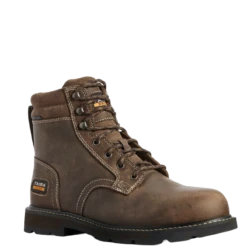 Ariat® Men's Brown Groundbreaker 6" Steel Toe Boot 10031418
