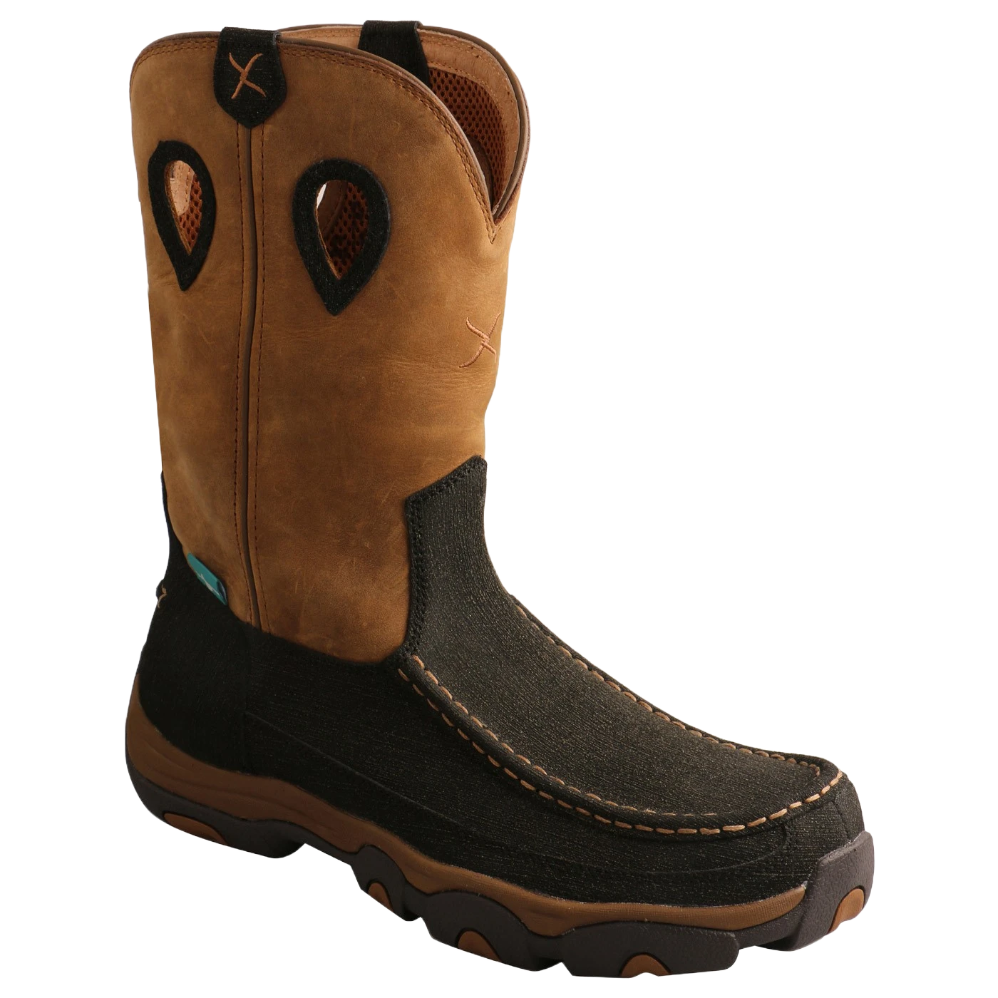 Twisted X Men's Charcoal & Tan Pull On Hiker Boot MHKBW03 3 Twisted X Men's Charcoal & Tan Pull On Hiker Boot MHKBW03