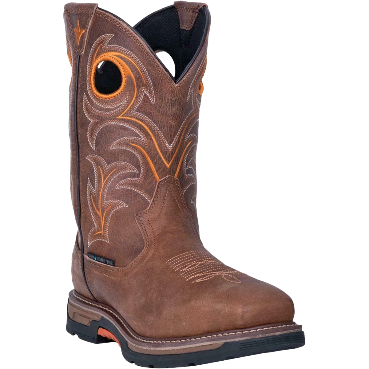Dan Post Men's Storms Eye Composite Toe Brown Work Boots DP59414 3 Dan Post Men's Storms Eye Composite Toe Brown Work Boots DP59414