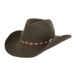 Outback Trading Company Unisex Wallaby Brown Crushable Hat 1320-BRN