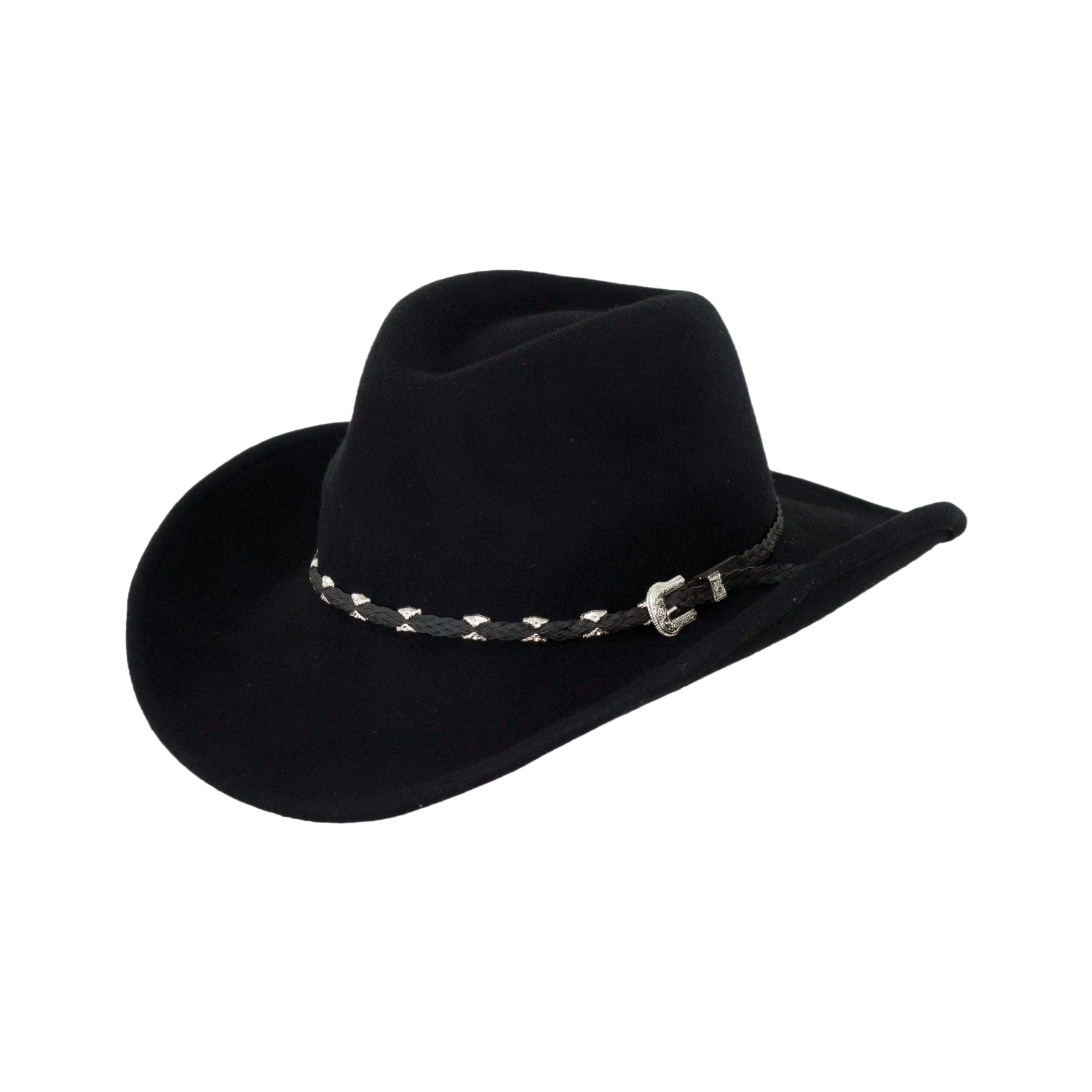 Outback Trading Company® Men's Wallaby Black Cowboy Hat 1320-BLK 3 Outback Trading Company® Men's Wallaby Black Cowboy Hat 1320-BLK