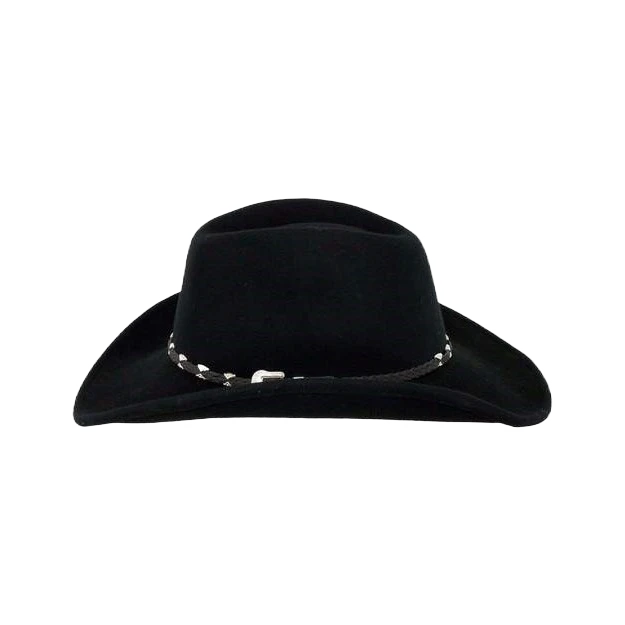 Outback Trading Company® Men's Wallaby Black Cowboy Hat 1320-BLK 4 Outback Trading Company® Men's Wallaby Black Cowboy Hat 1320-BLK - Image 2