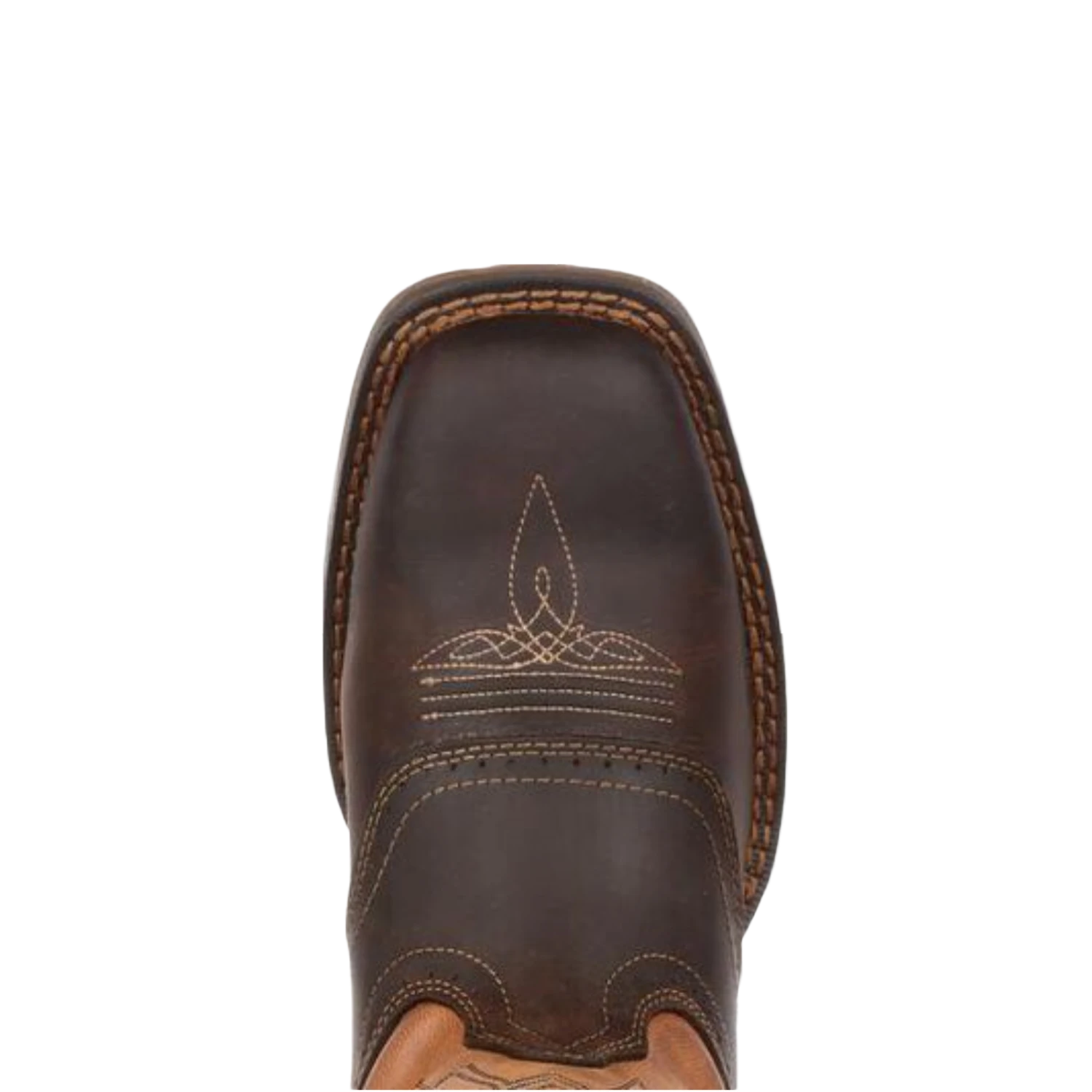 Durango® Men's Western 11" Brown & Tan Saddle Square Toe Boots DB4442 4 Durango® Men's Western 11" Brown & Tan Saddle Square Toe Boots DB4442 - Image 2