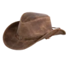 Outback Trading Company Men's Ridge Brown Leather Hat 13011-BRN 2 Outback Trading Company Men's Ridge Brown Leather Hat 13011-BRN -Ariat Myproject 2023 04 21T155255.239