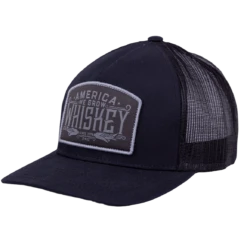 Rural Cloth We Grow Whiskey Graphic Trucker Cap WGW-H08