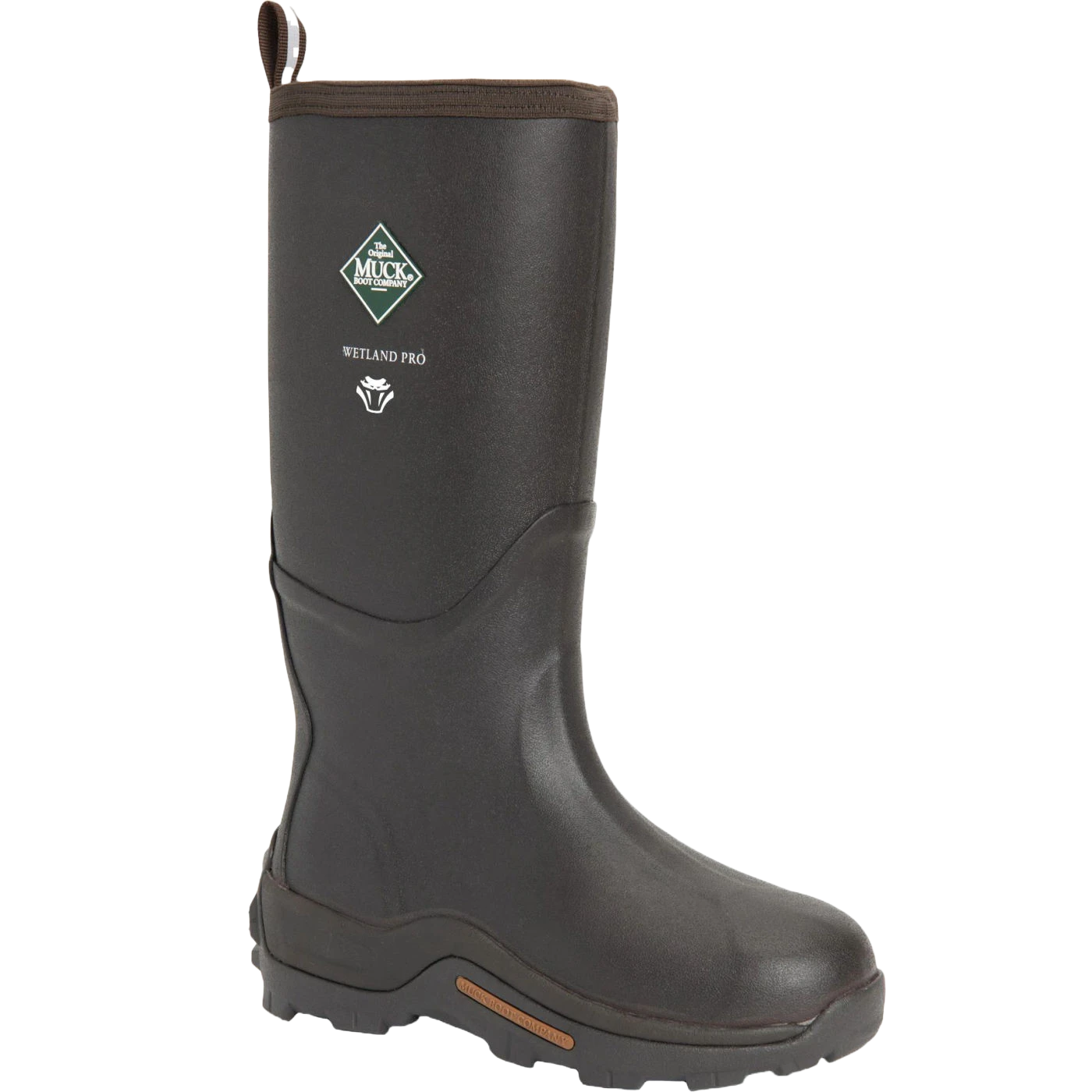 Muck Boot Company Muck Men's Wetland Pro Brown Waterproof Snake Boots 3 Muck Boot Company Muck Men's Wetland Pro Brown Waterproof Snake Boots