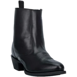 Laredo Men's Fletcher Black Leather Ankle Boots 62070