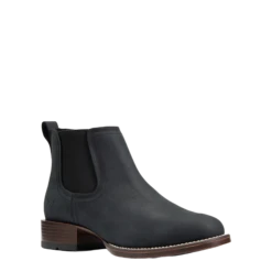 Ariat Men's Booker Ultra Den Black Round Toe Boots 10040375