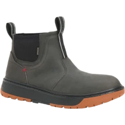 Xtratuf Men's Bristol Bay Leather Chelsea Black Boot XBC000