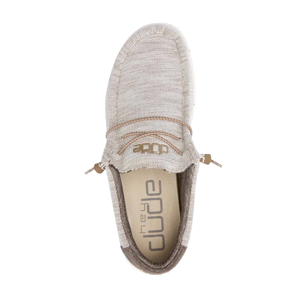 Hey Dude Men's Wally Stretch Limestone Shoes 110381721 4 Hey Dude Men's Wally Stretch Limestone Shoes 110381721 - Image 2