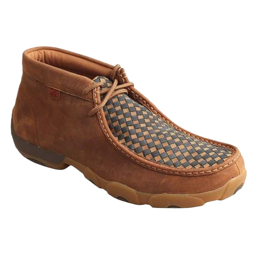 Twisted X Men's Checkered Driving Moc MDM0057 3 Twisted X Men's Checkered Driving Moc MDM0057