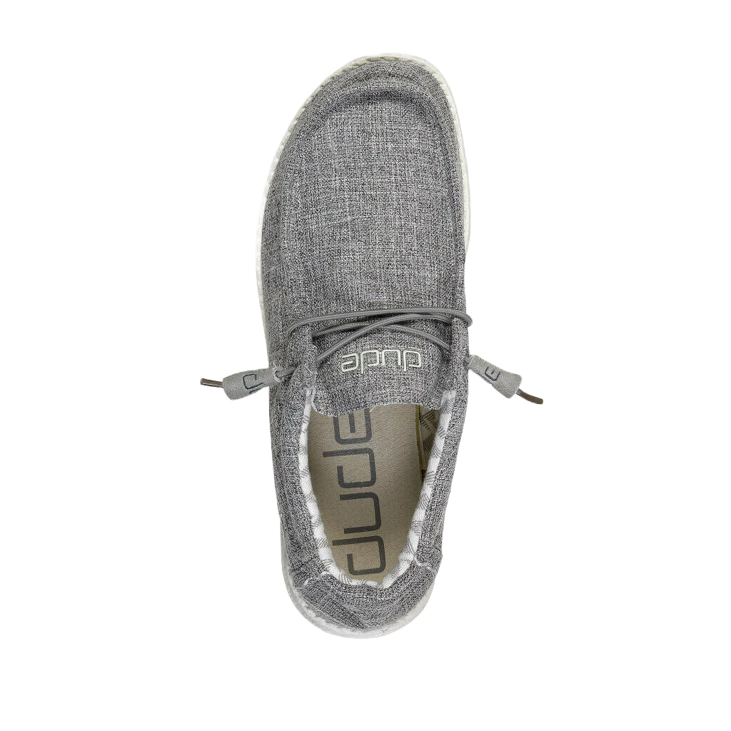 Hey Dude Men's Wally Canvas Linen Iron Shoe 110793901 4 Hey Dude Men's Wally Canvas Linen Iron Shoe 110793901 - Image 2