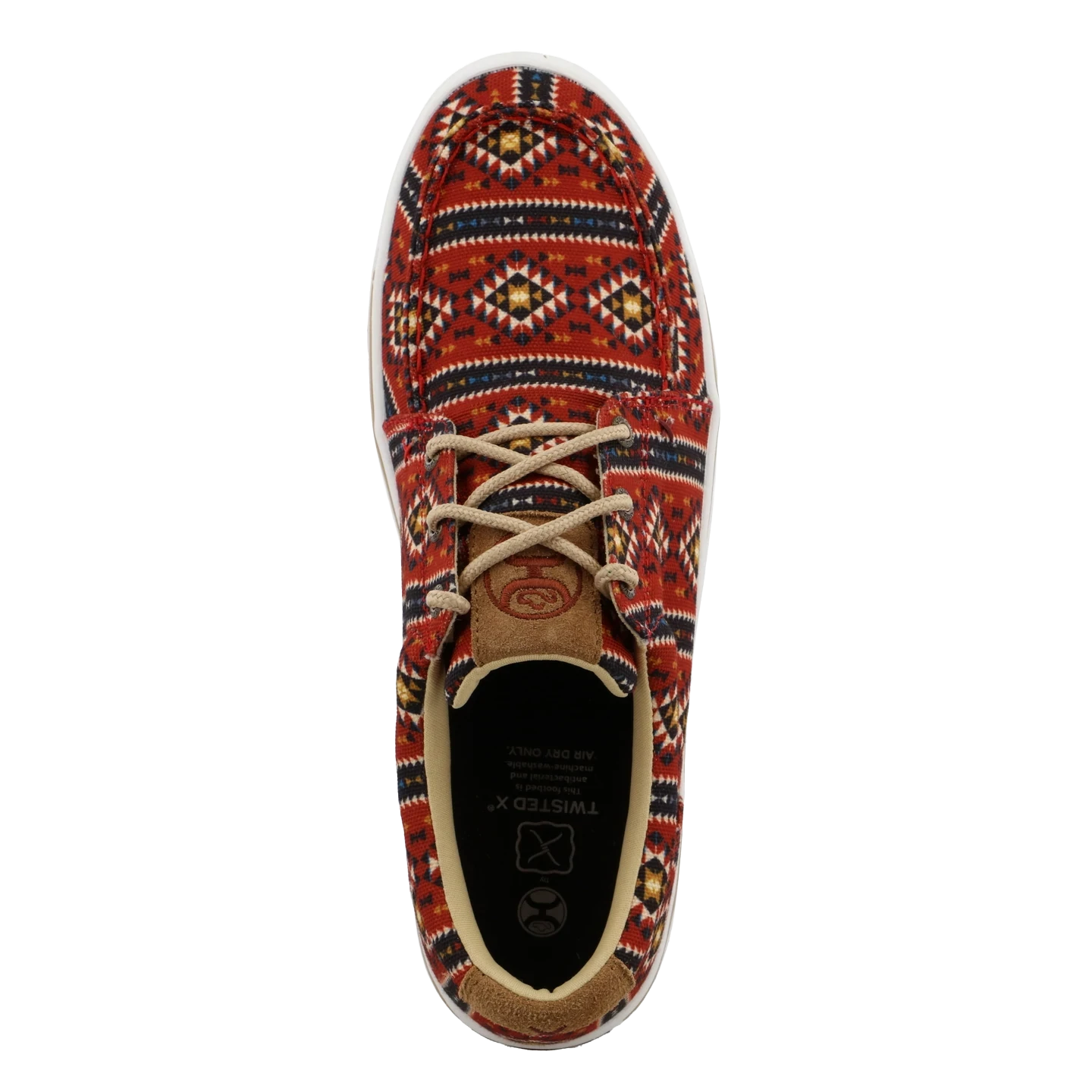 Twisted X® Men's Hooey Loper Red Multi-Color Shoes MHYC028 4 Twisted X® Men's Hooey Loper Red Multi-Color Shoes MHYC028 - Image 2
