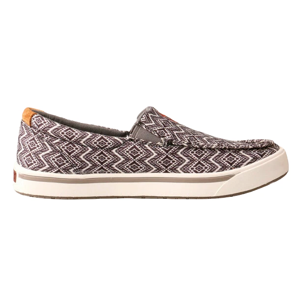 Twisted X® Men's Hooey Slip-On Loper Black & White Shoes MHYC027 4 Twisted X® Men's Hooey Slip-On Loper Black & White Shoes MHYC027 - Image 2