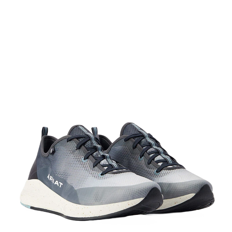 Ariat Men's Shift Runner Smokey Grey Lace Up Sneakers 10042570 4 Ariat Men's Shift Runner Smokey Grey Lace Up Sneakers 10042570 - Image 2