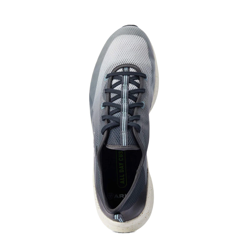 Ariat Men's Shift Runner Smokey Grey Lace Up Sneakers 10042570 5 Ariat Men's Shift Runner Smokey Grey Lace Up Sneakers 10042570 - Image 3