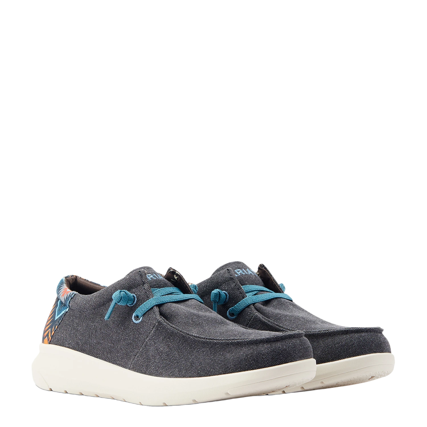 Ariat® Men's Hilo 2.0 Stretch Charcoal Blue & Aztec Blue Casual Shoes 10044586 8 Ariat® Men's Hilo 2.0 Stretch Charcoal Blue & Aztec Blue Casual Shoes 10044586 - Image 6