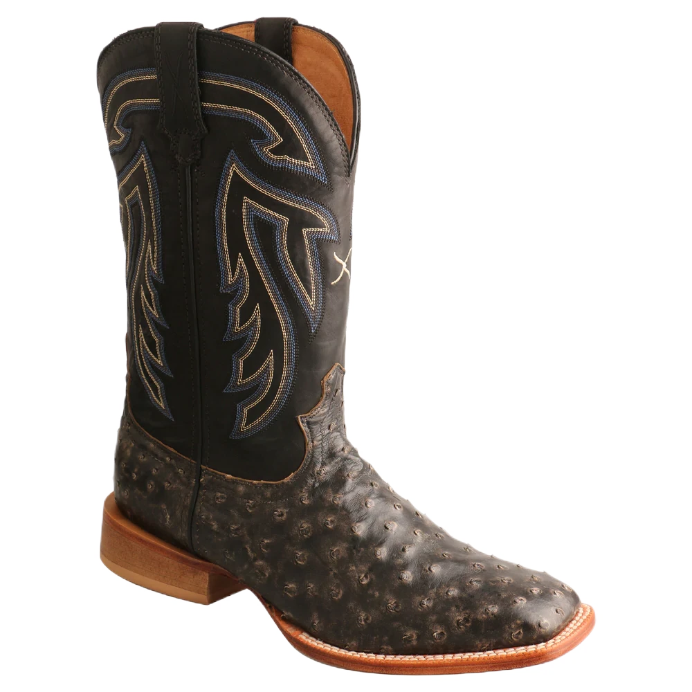 Twisted X® Men's 11" Ruff Stock BlackBoots MRSL045 3 Twisted X® Men's 11" Ruff Stock BlackBoots MRSL045