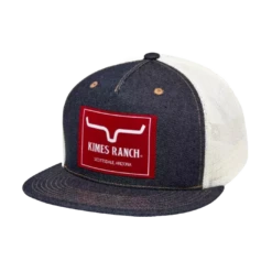 Kimes Ranch Blaster Denim Trucker Cap BLAST-DEN