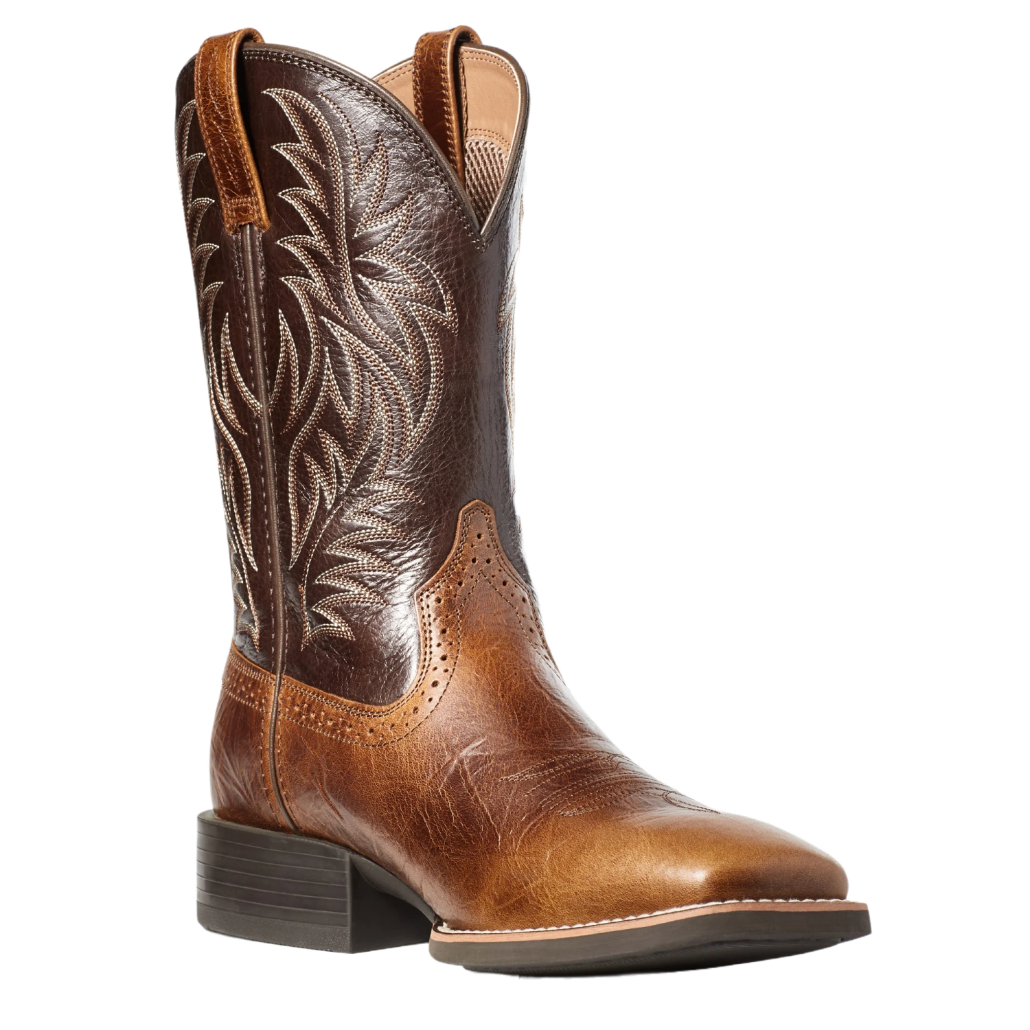 Ariat® Men's Sport Western Peanut Butter Square Toe Boots 10035996 3 Ariat® Men's Sport Western Peanut Butter Square Toe Boots 10035996