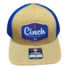 Cinch Men's Tan And Blue Snapback Patch Trucker Cap MCC0800006 -Ariat Myproject 2023 05 18T082812.275