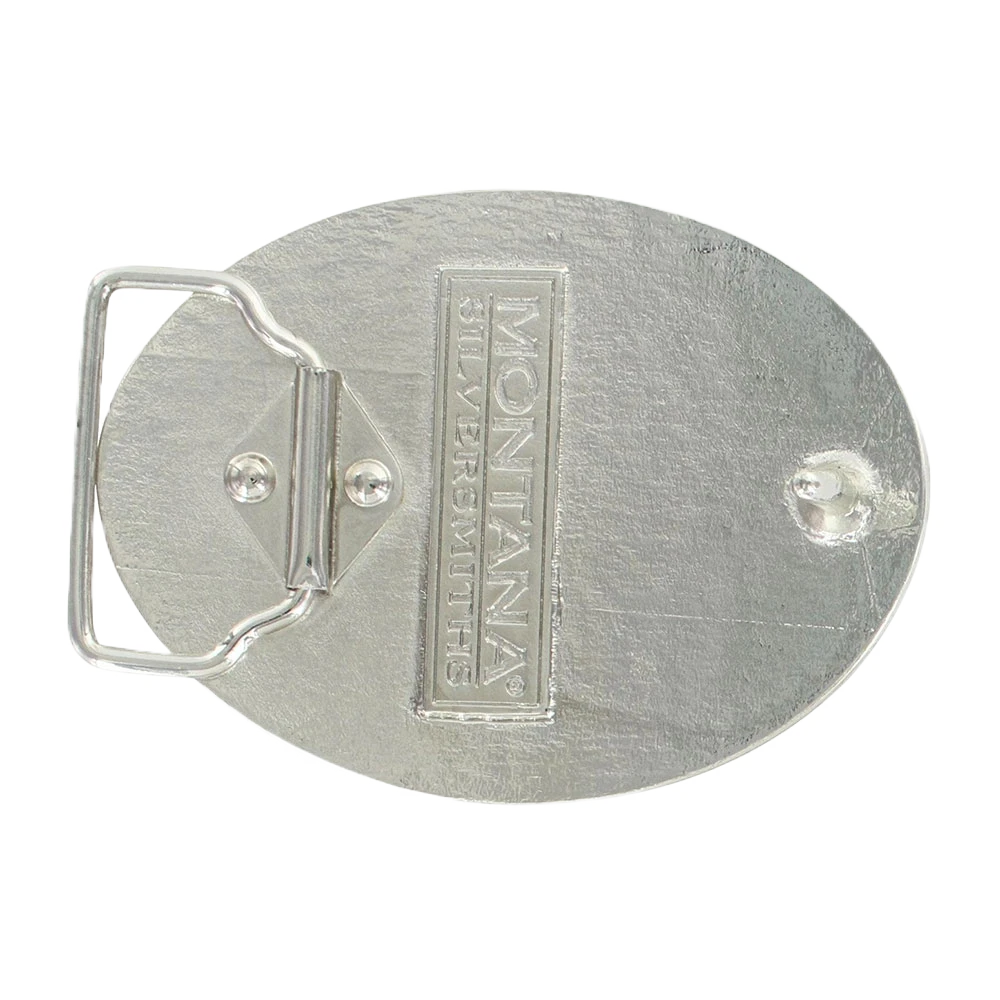 Montana Silversmiths Unisex Grand Mexican Flag Attitude Buckle A855 4 Montana Silversmiths Unisex Grand Mexican Flag Attitude Buckle A855 - Image 2