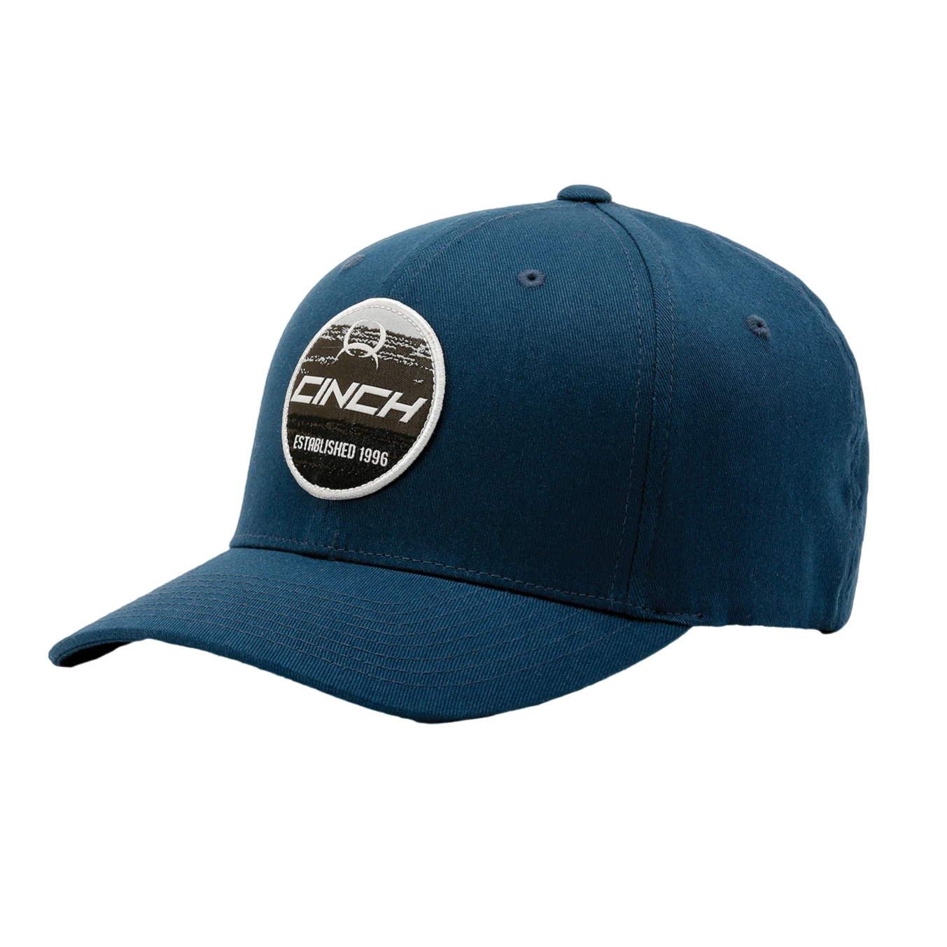 Cinch Men's Navy Blue 6 Panel Fitted Cap MCC0627781 3 Cinch Men's Navy Blue 6 Panel Fitted Cap MCC0627781