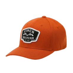 Cinch® Men's 6-panel Orange Flex Fit Cap MCC0627789