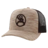 Hooey® Men's Roughy Strap 5-panel Cream & Brown Trucker Cap 4031T-CRBR -Ariat Myproject 2023 05 22T135439.021