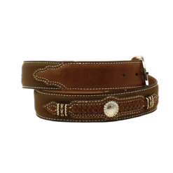Nocona Men's Top Hand Brown Western Leather Belt With Conchos N2475944 -Ariat Myproject 2023 05 23T103422.504