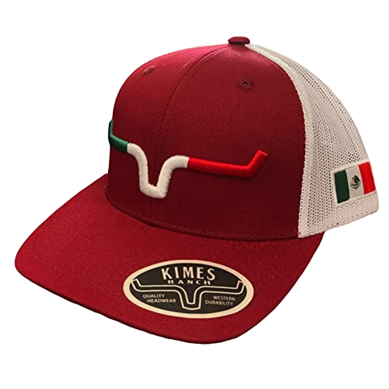Kimes Ranch® Men's Semana Red Trucker Cap SEM-RED 3 Kimes Ranch® Men's Semana Red Trucker Cap SEM-RED