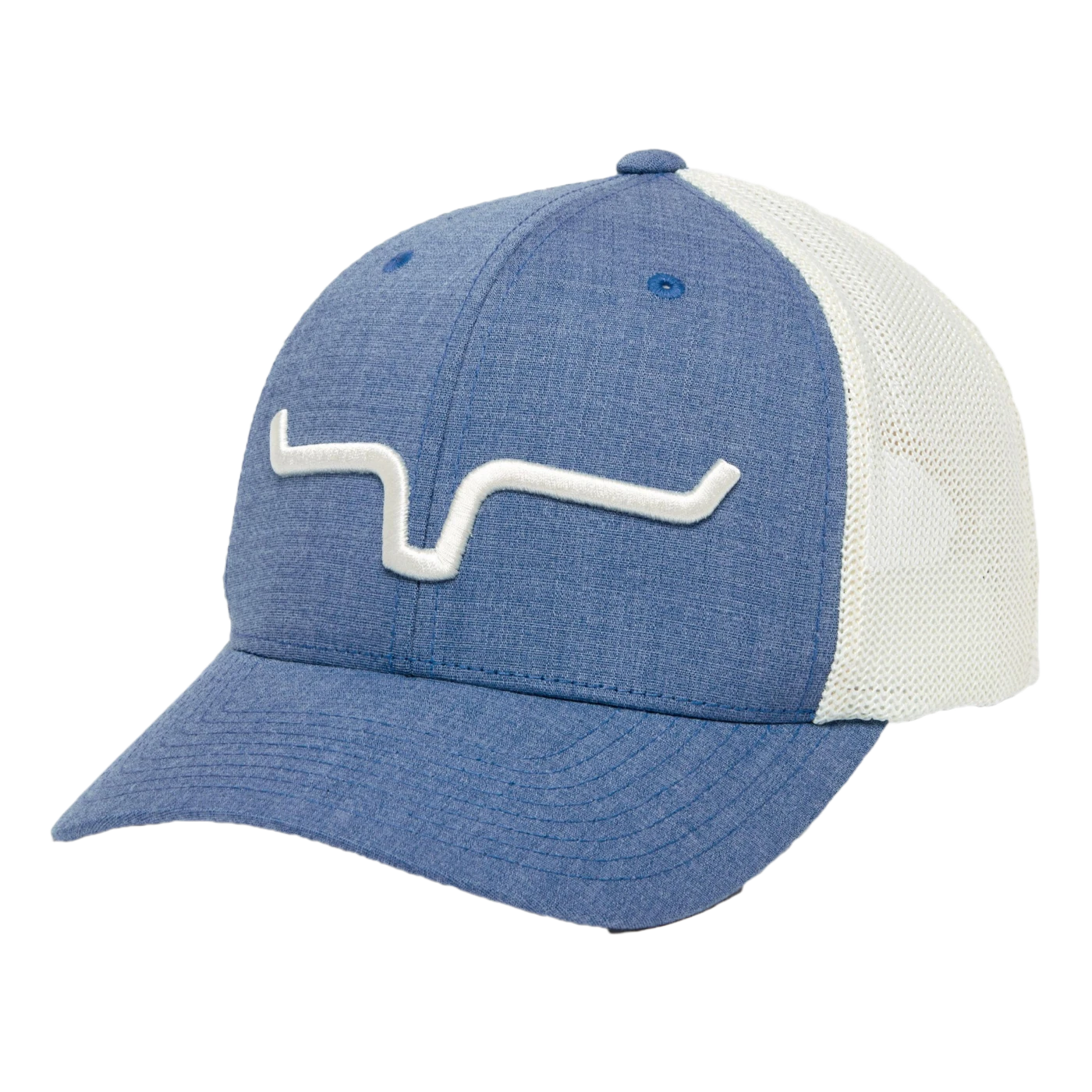 Kimes Ranch® Indigo Teal Upgrade Weekly 110 Trucker Cap UP-IND 3 Kimes Ranch® Indigo Teal Upgrade Weekly 110 Trucker Cap UP-IND