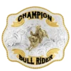 Montana Silversmiths® Men's Champion Bull Riding Buckle 7008
