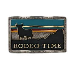 Montana Silversmiths® Rodeo Time Southwestern Attitude Buckle A919DB