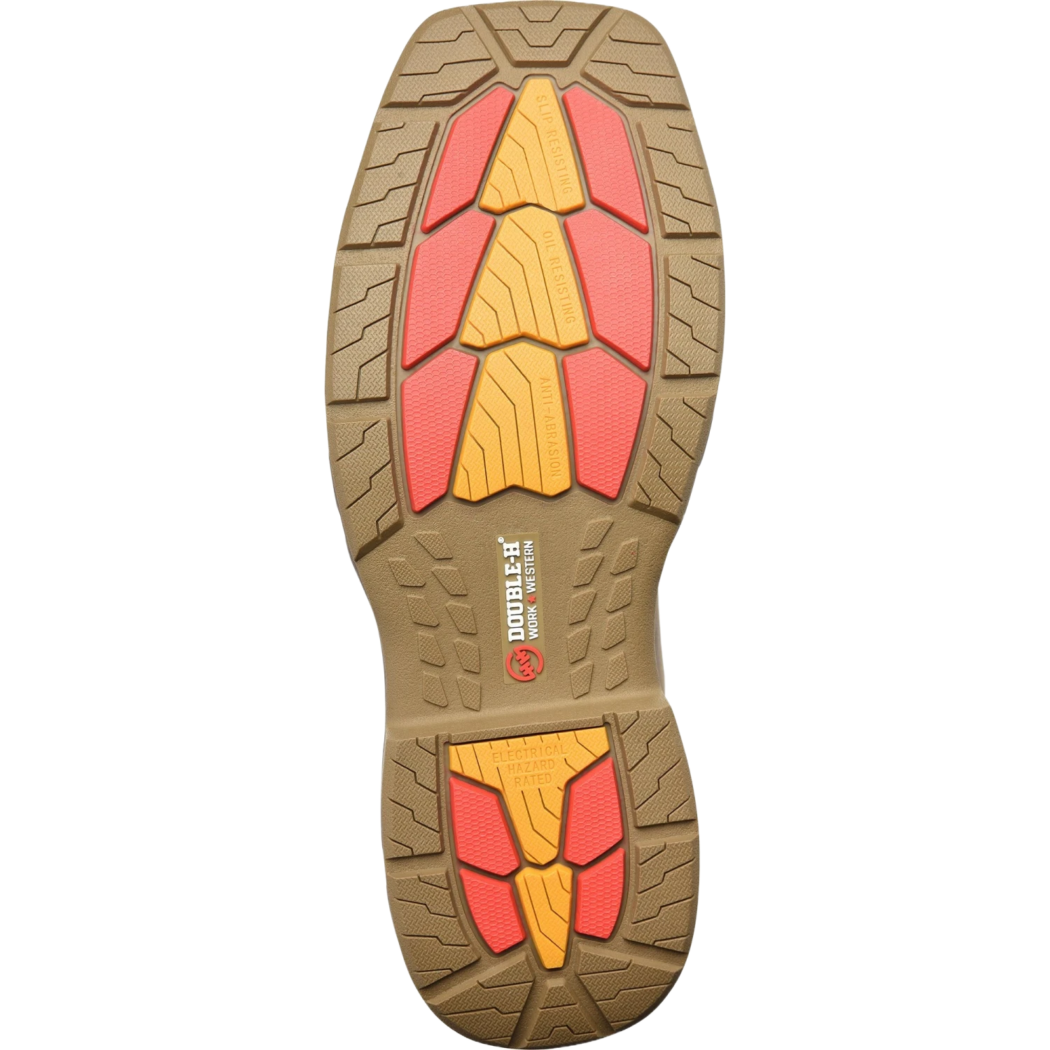 Double H Men's Phantom Rider Alridge 11" Square Toe Brown Boots DH5369 4 Double H Men's Phantom Rider Alridge 11" Square Toe Brown Boots DH5369 - Image 2