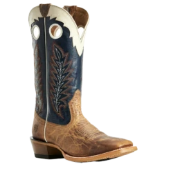Ariat® Men's Dusted Wheat & Navy Real Deal Boots 10029694
