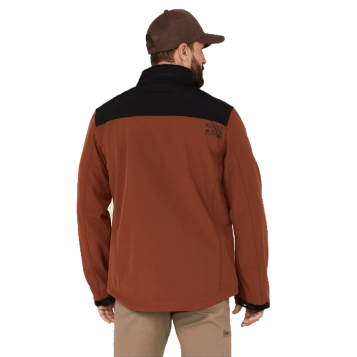 Powder River Outfitters® Men's Softshell Rust Jacket PRMO92RZY8-90 4 Powder River Outfitters® Men's Softshell Rust Jacket PRMO92RZY8-90 - Image 2